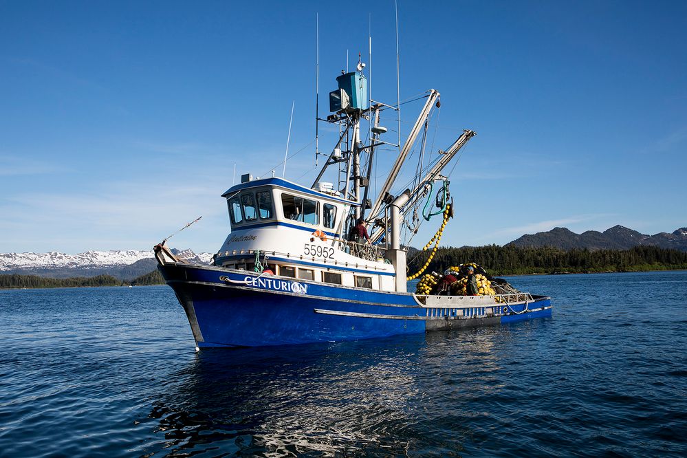 The F/V Centurion, Megan’s 52-foot fishing vessel (photo by Bill Day)