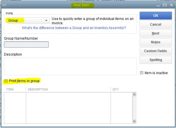 Solved: Invoice line items - combine all charges into one line (desktop ...