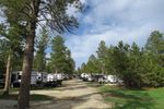 The campground at Mystic Hills Hideaway