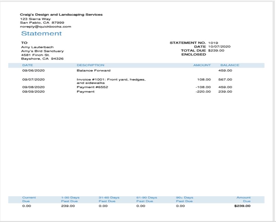 Can I Print Customer Statements Individually?