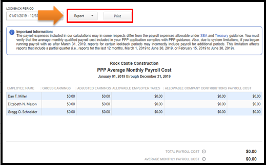 I Do Not Have The Ppp Forgiveness Payroll Cost In