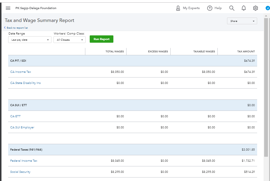 Solved Payroll reports won't generate?