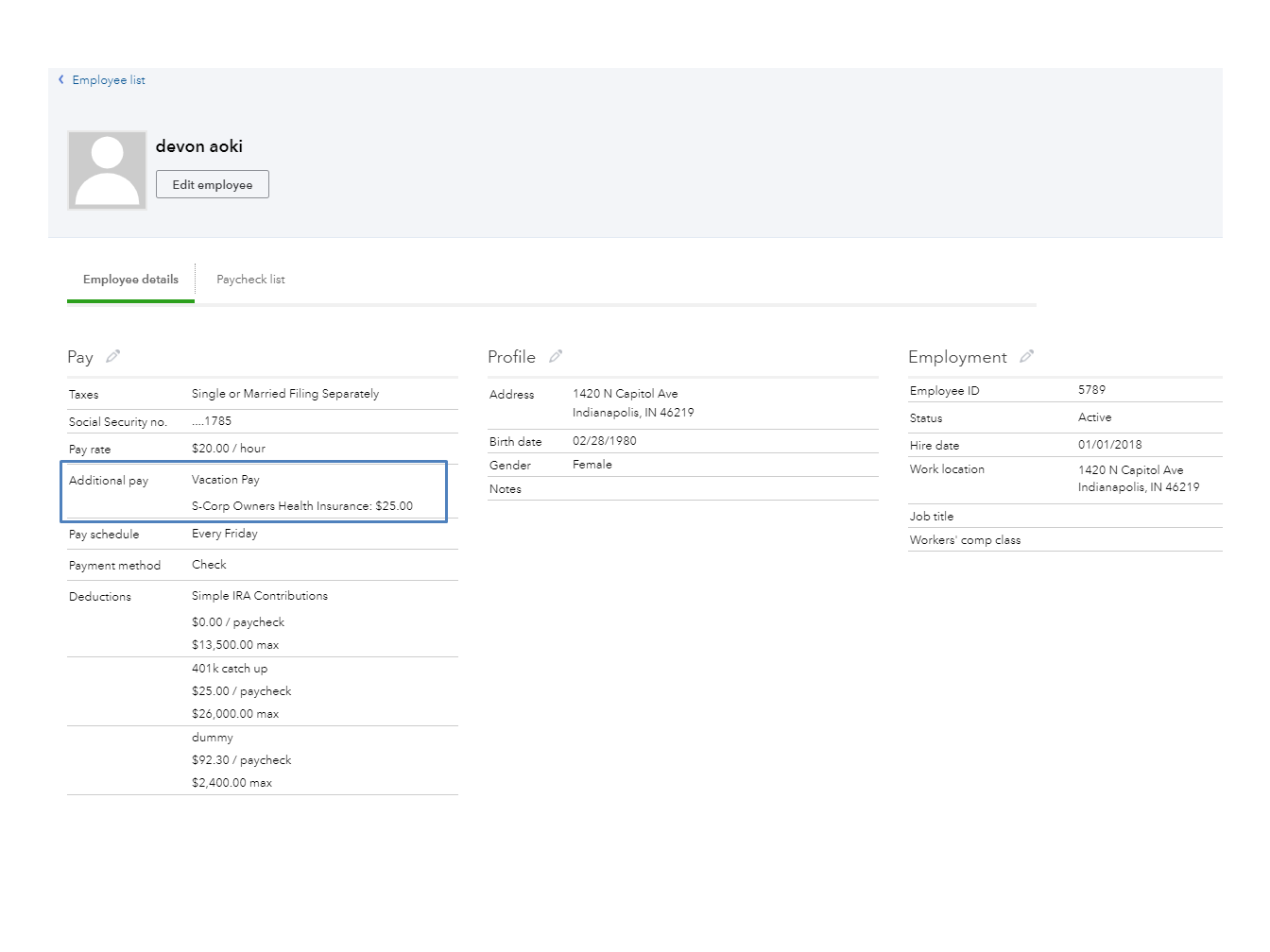 I am a scorp shareholder/owner. Can the scorp pays for my health