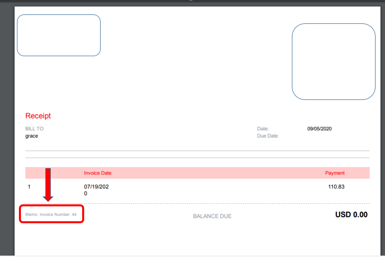 QuickBooks Invoice Forms with Perforated Payment Voucher