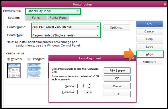 Print checks deals from quickbooks online