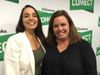 Caroline McAbee and Leslie Barber at QuickBooks Connect 2017