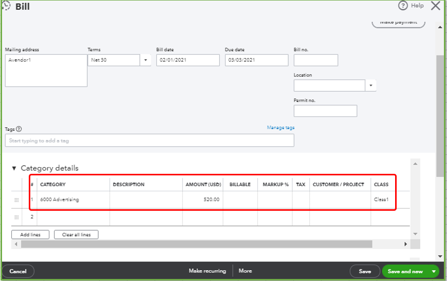 class not showing on the by account report1.PNG