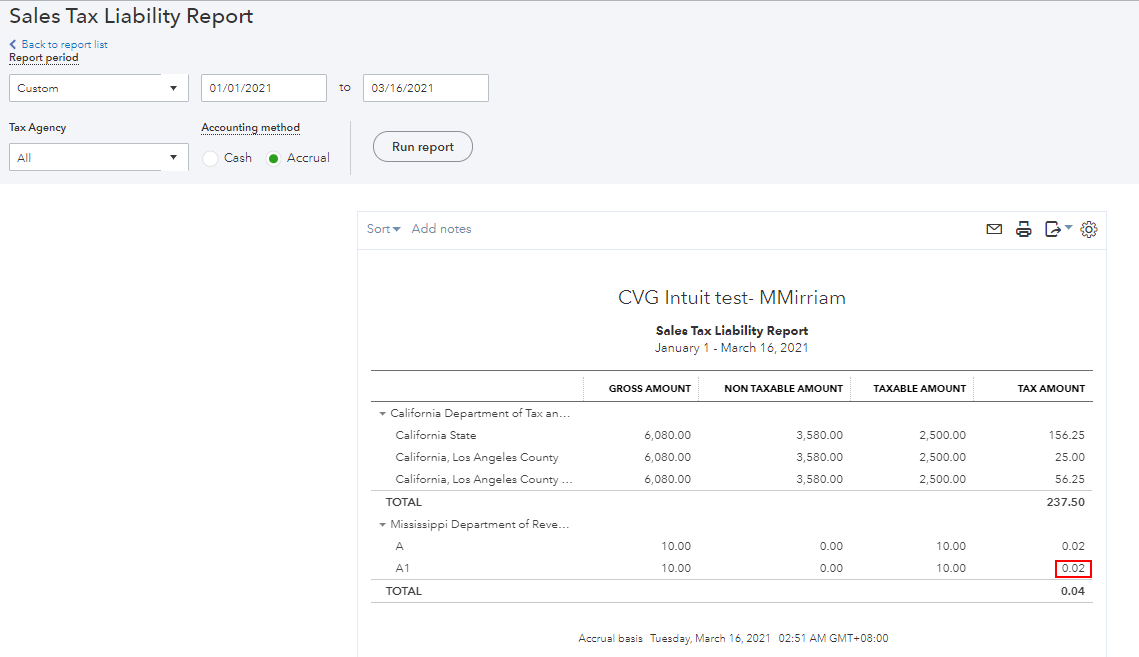 Sales tax rates merge identical custom rates QBO