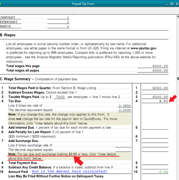 How Much Is Arizona Unemployment Tax Rate