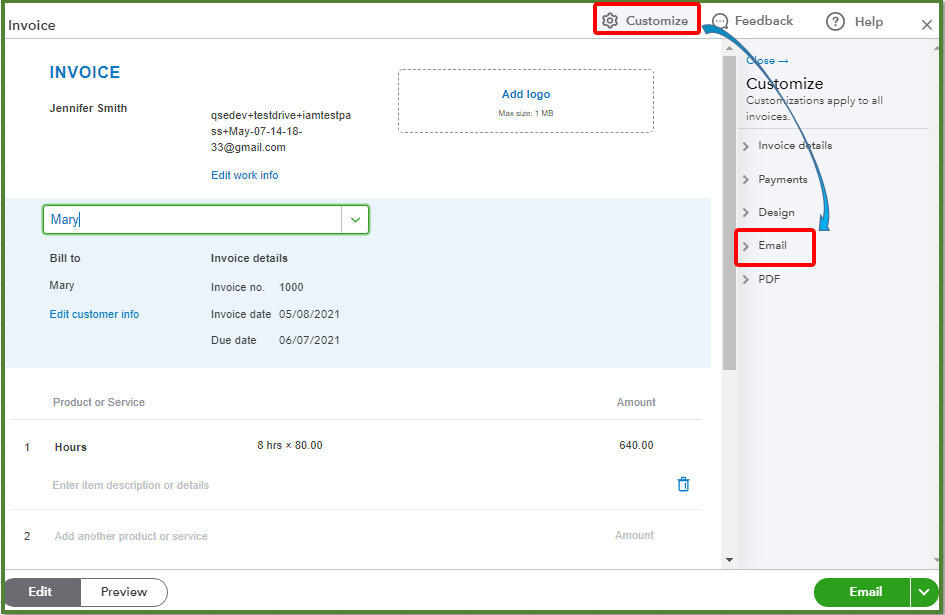customize the email of the invoice.PNG