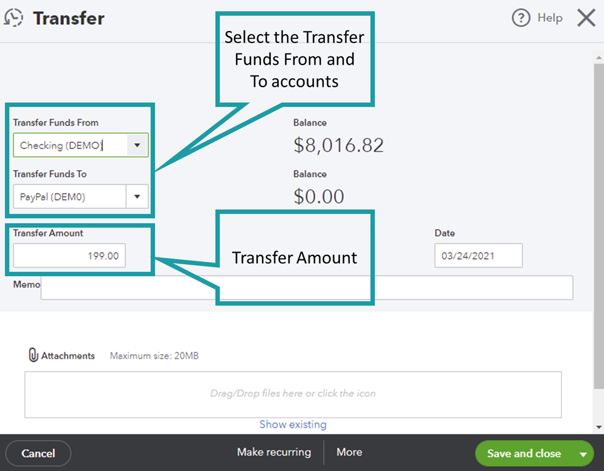 Paypal to QuickBooks Online bank feeds