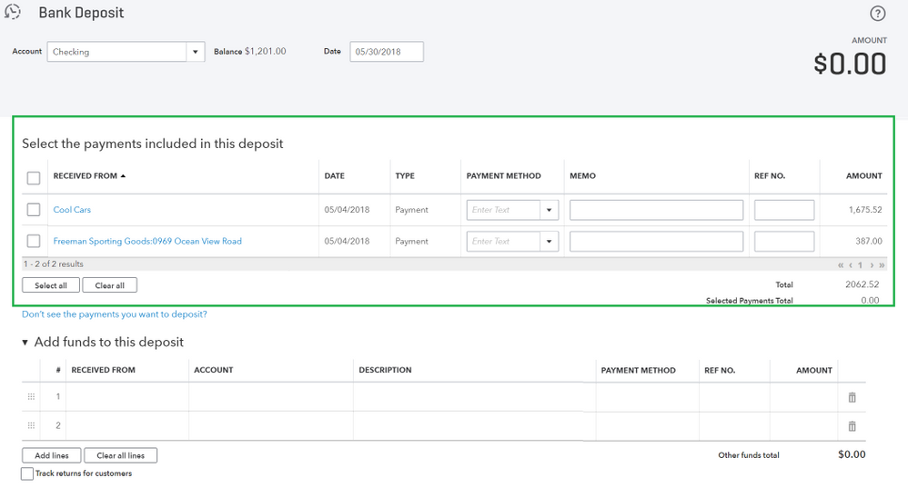 QuickBooks Online Bank Deposit.png