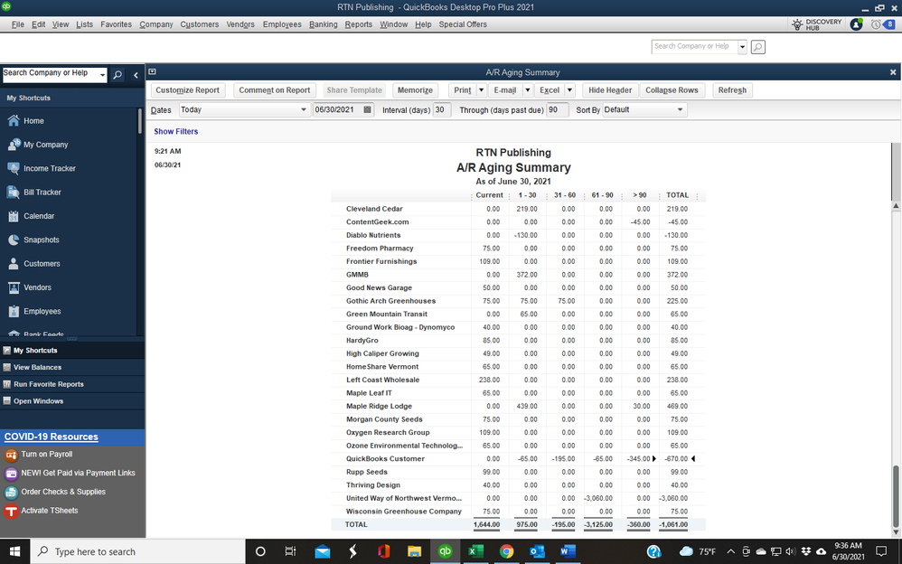 Quickbooks Negative Balance Screenshot 6-30-21.png