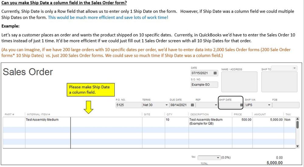 Sales Order Form - Request To Put Ship Date As Column Field.JPG