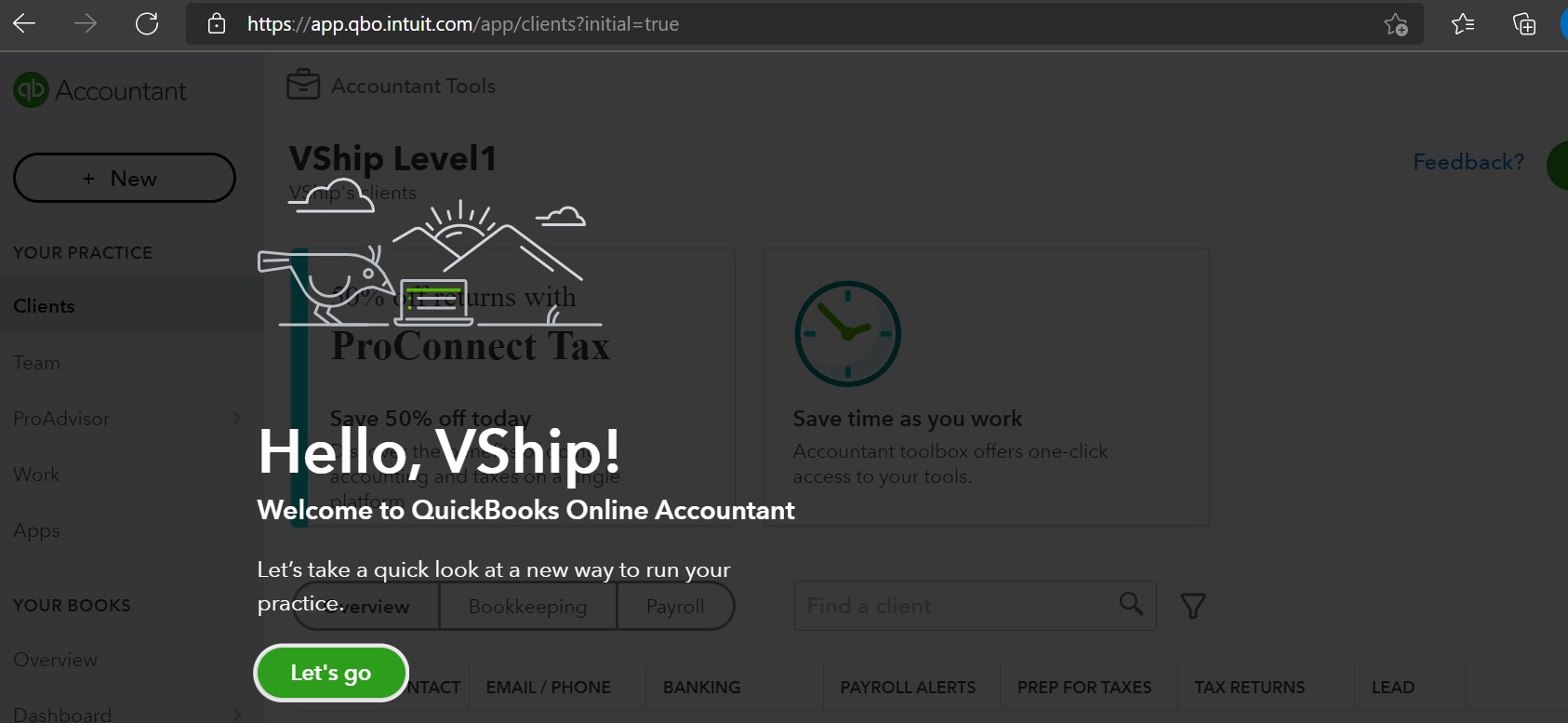 Solved Problem in Signing up a quickbooks online Accountant.