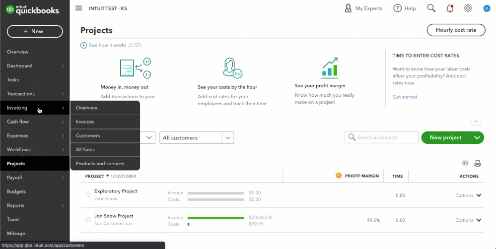 Invoice to Project.gif