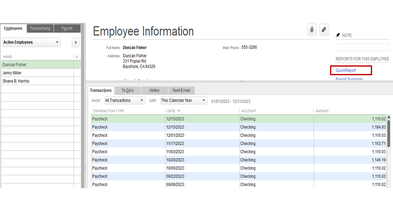 How do i reissue a lost payroll check?