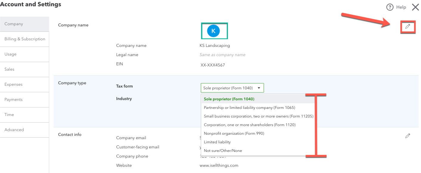 Getting Started in QuickBooks Online