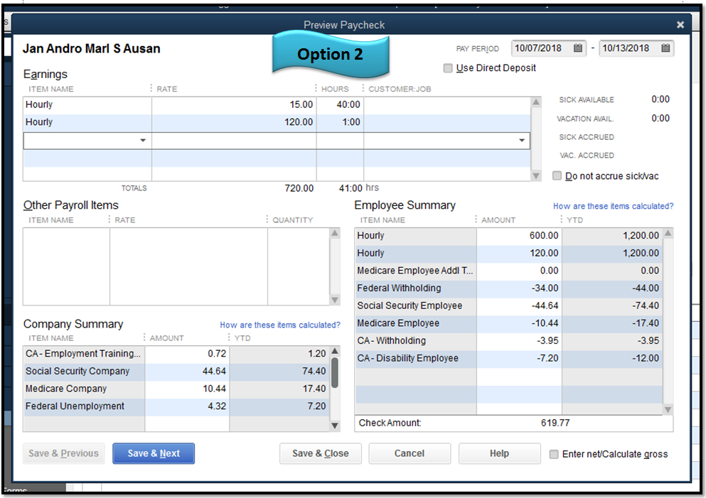 Solved: Ran payroll and missed an increase. How can I go back and add ...
