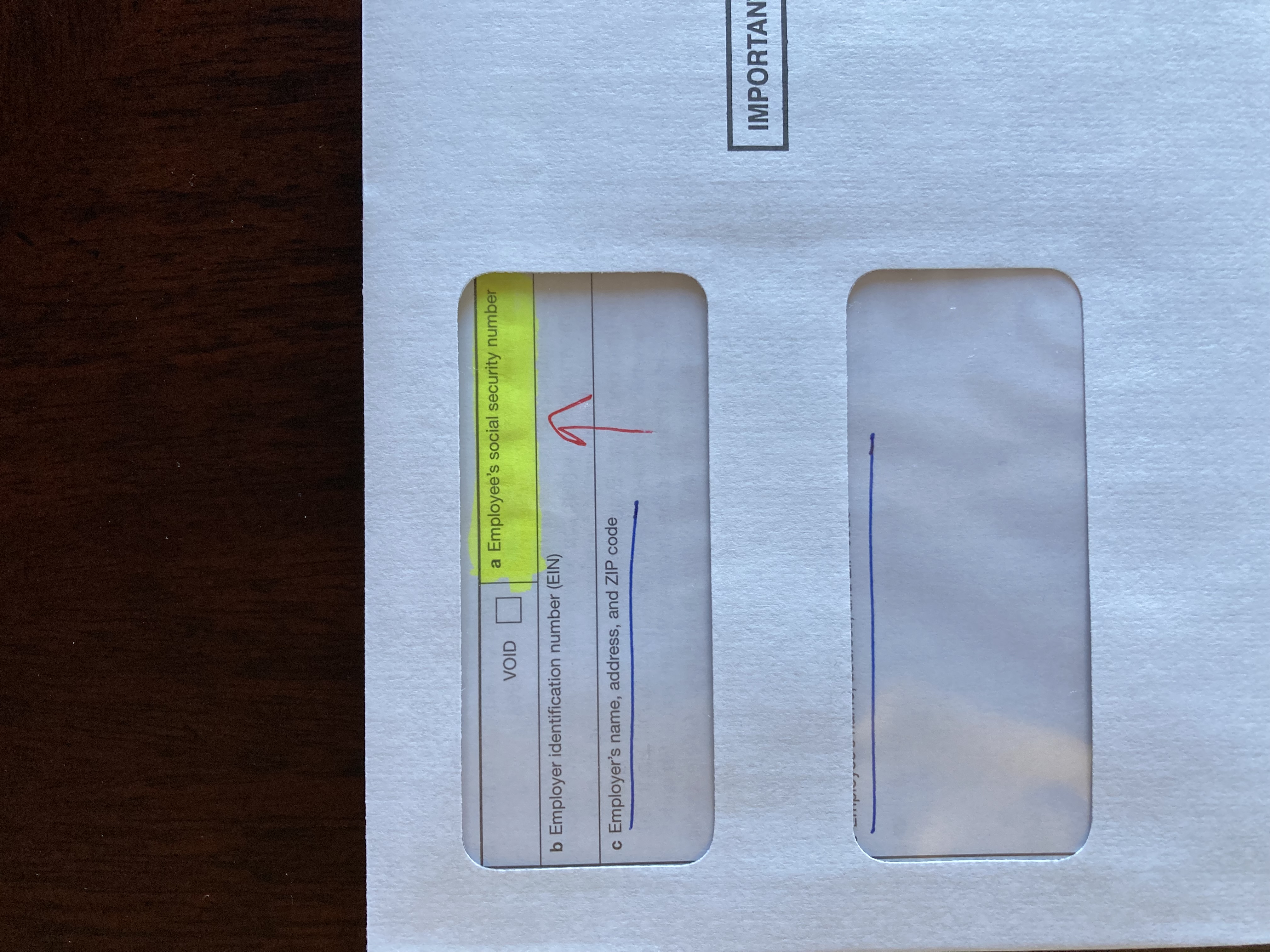 SSN Snapshot, Front/Back