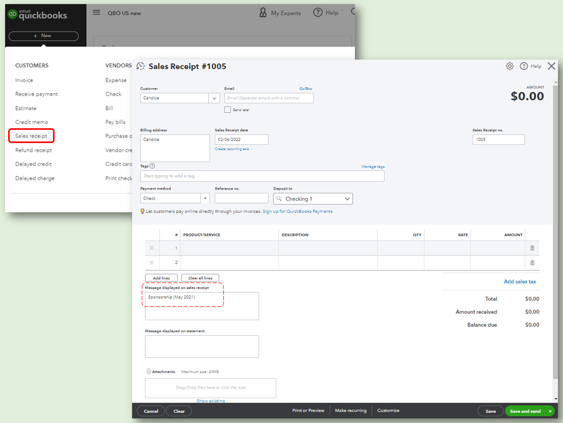 How do record an expense that is for the previous fiscal year that is