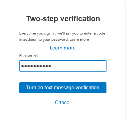 2FA - Turn on text message verification.png