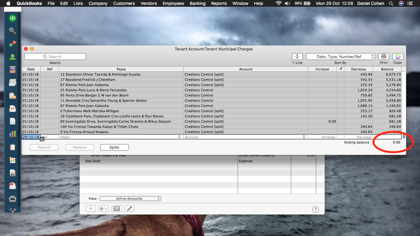 Solved Quickbooks Mac 2015 Accounts Glitch