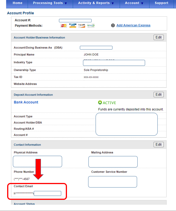 Why is my deposit under review? it says check email, but there's no email
