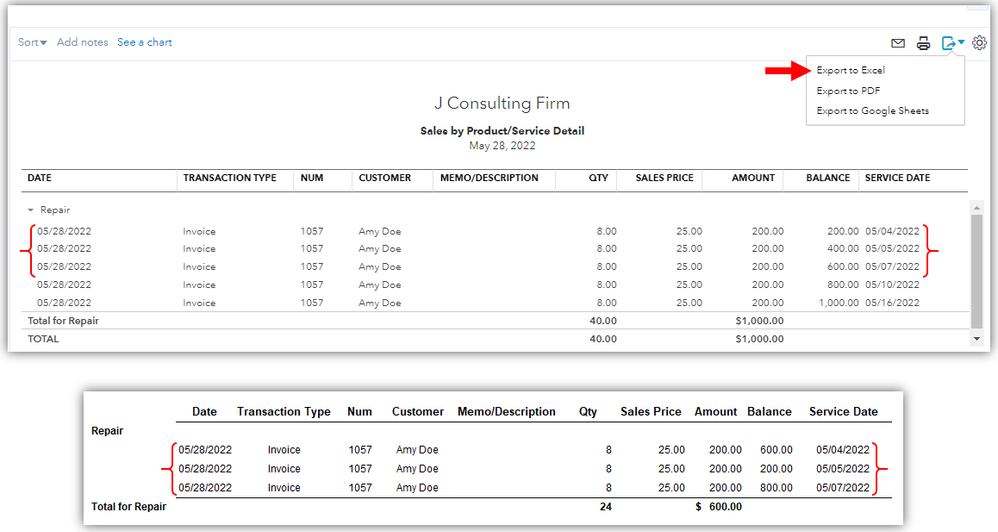sales by product-service detail report.PNG