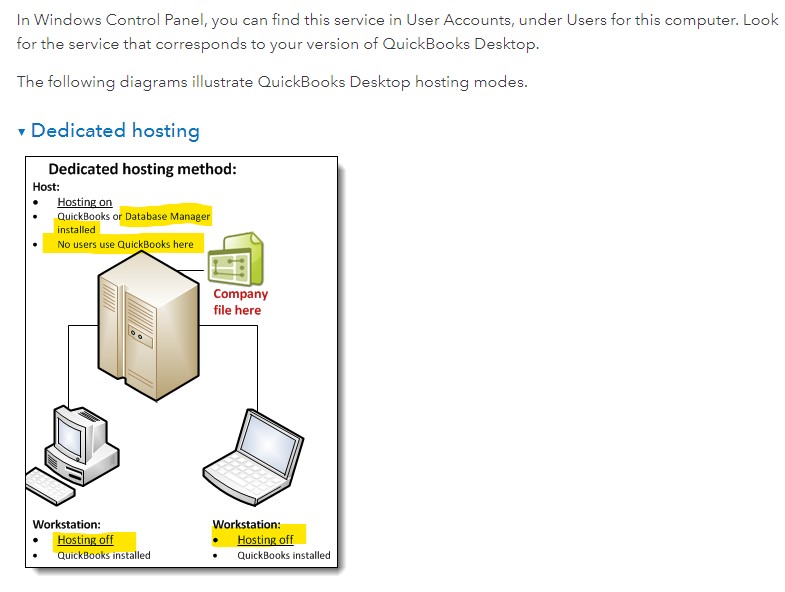 HELP Quickbooks Desktop Enterprise Proper Network Setup