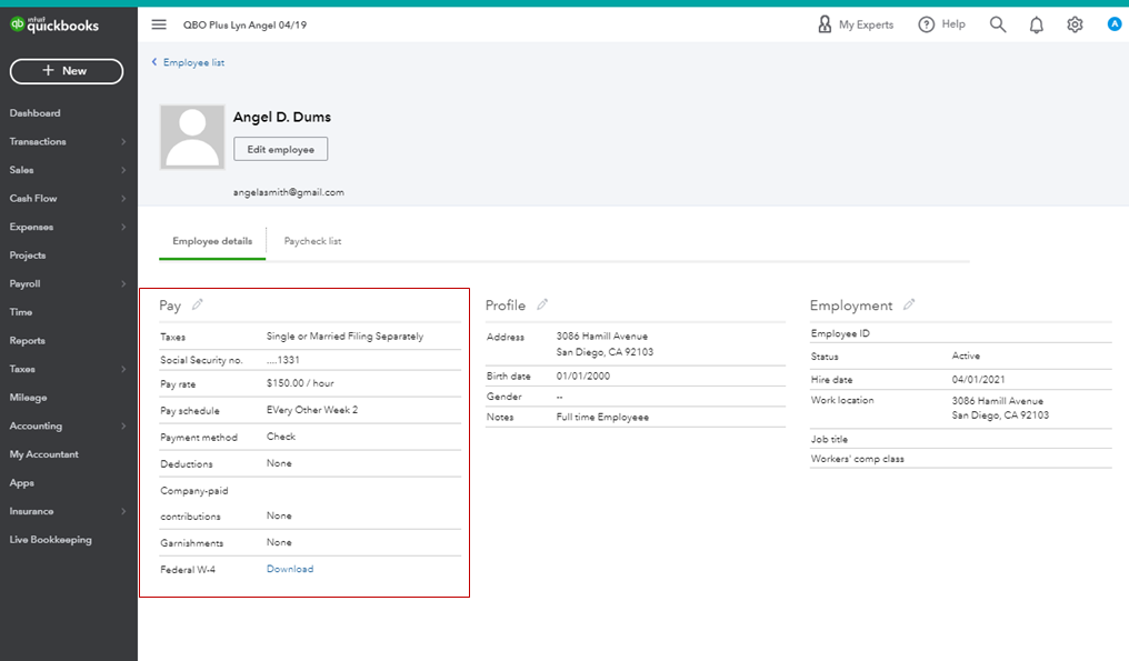 rejected payroll direct deposit