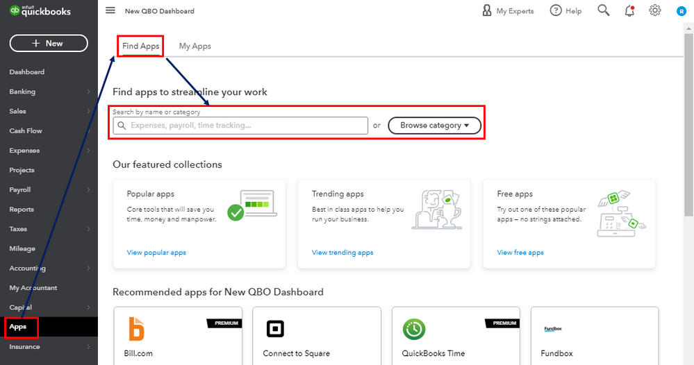 How to export data to google sheets with QuickBooks Online