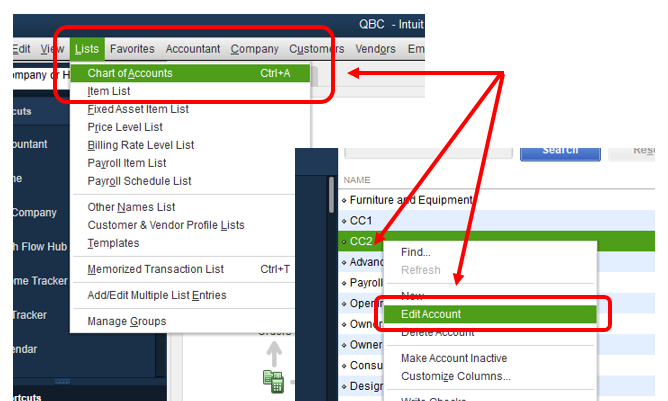 Solved: Credit cards - combining the accounts for Quickbook Desktop ...