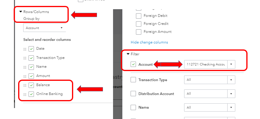 bank account report.PNG
