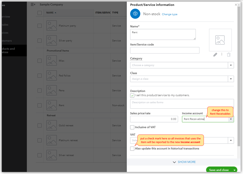 change the income account.PNG