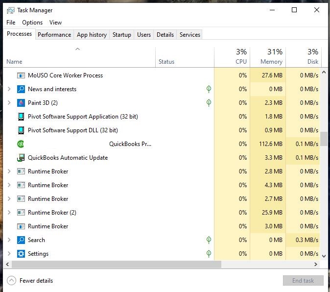 Quickbooks Desktop Automatic Update "No" Option Greyed Out