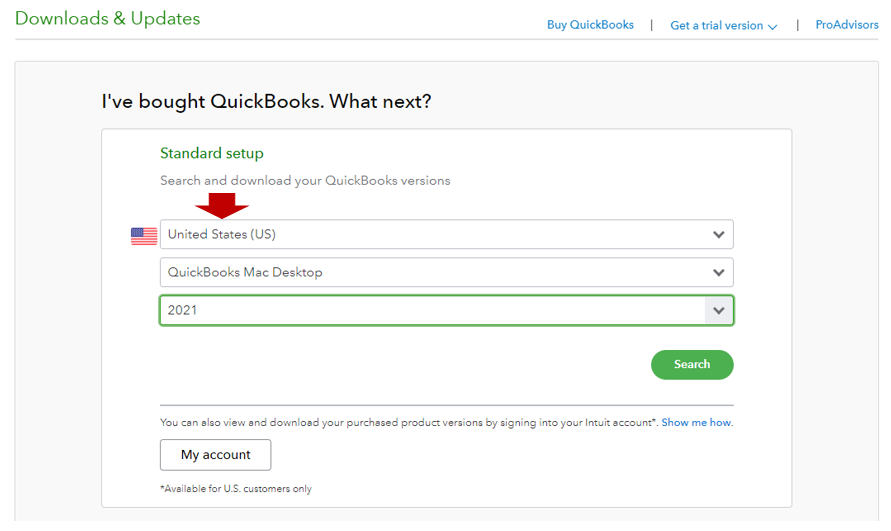 Buying Quickbooks Desktop 2021 for MAC. Where Page 2