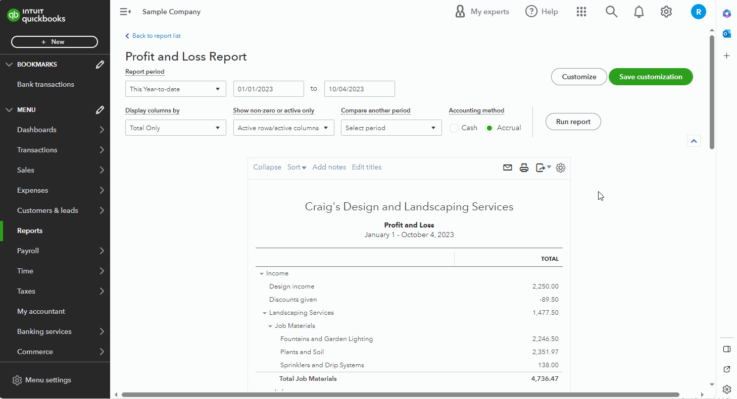 How do I record interest charge reversals for my credit cards in QuickBooks Online?