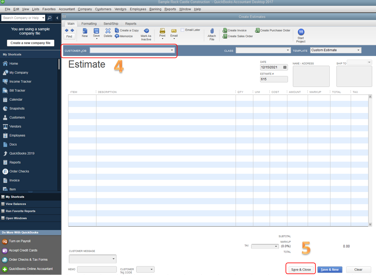 Intuit business plan picture