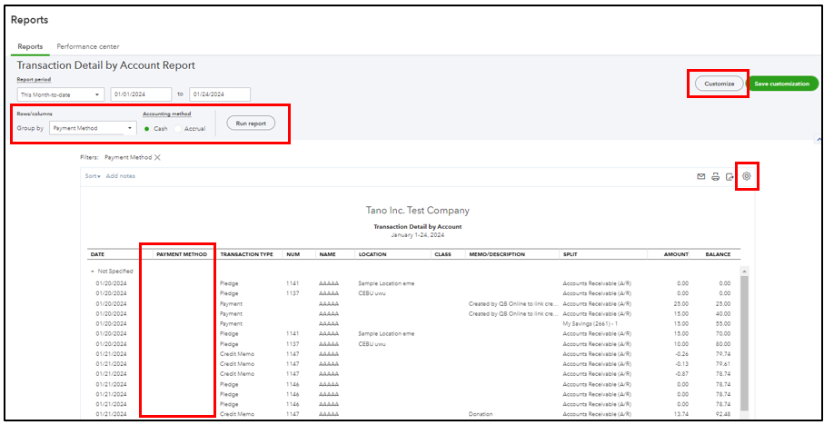 transaction detail by account report.png