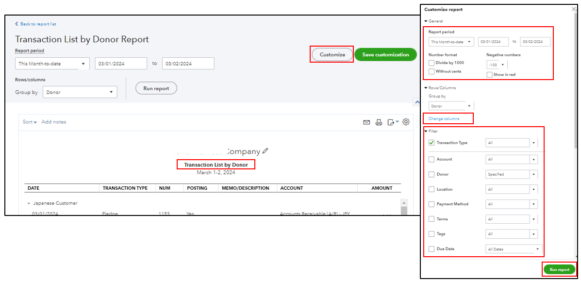 Solved: Statement for Donor contributions.