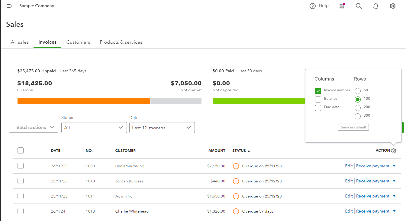 Memo field in Invoice page