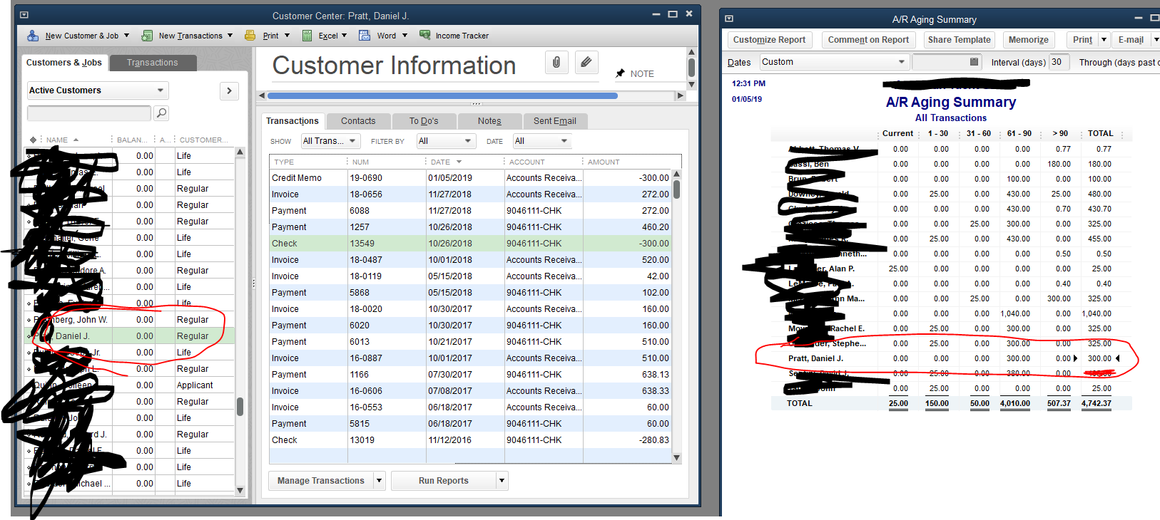 Solved I created a credit memo for a refund, then issued a check for