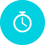 Icon of stopwatch timer