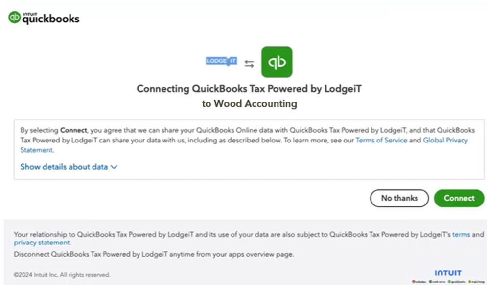 Intuit QuickBooks featured new Streamlined tax onboarding process