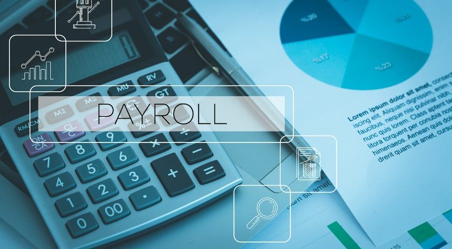Payroll with a calculator 