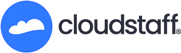 Cloudstaff logo, platinum sponsor at QuickBooks Roadshow Event