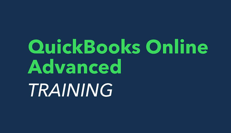 QuickBooks Online Advanced Training