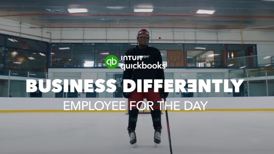 QuickBooks Business Differently campaign -  Employee for the Day 