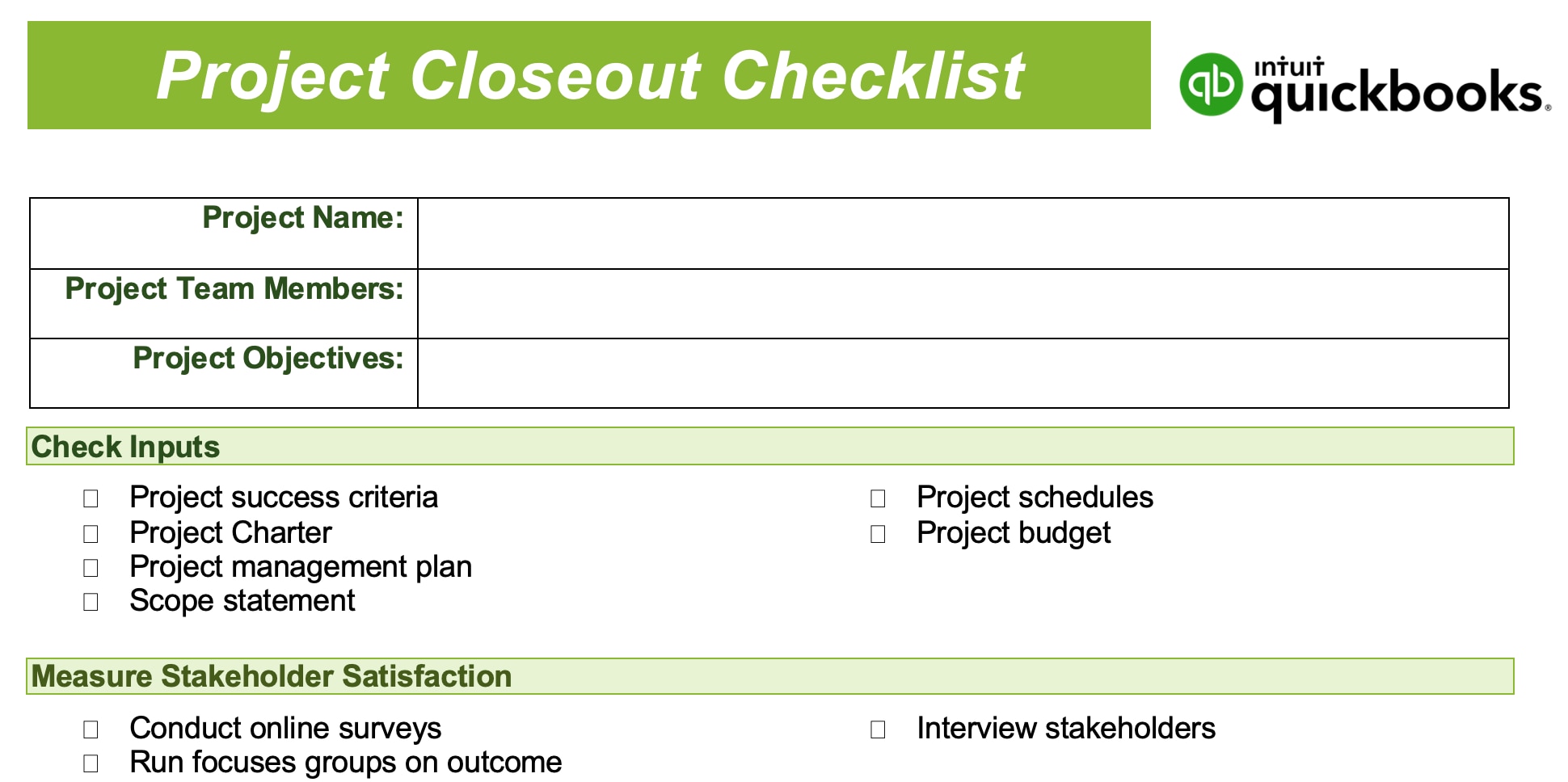 What Is A Closeout Report Used For